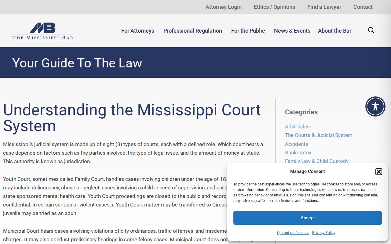 Ruleville court docket Mississippi court system source page